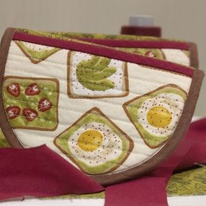 Handmade pair of Pot Holders